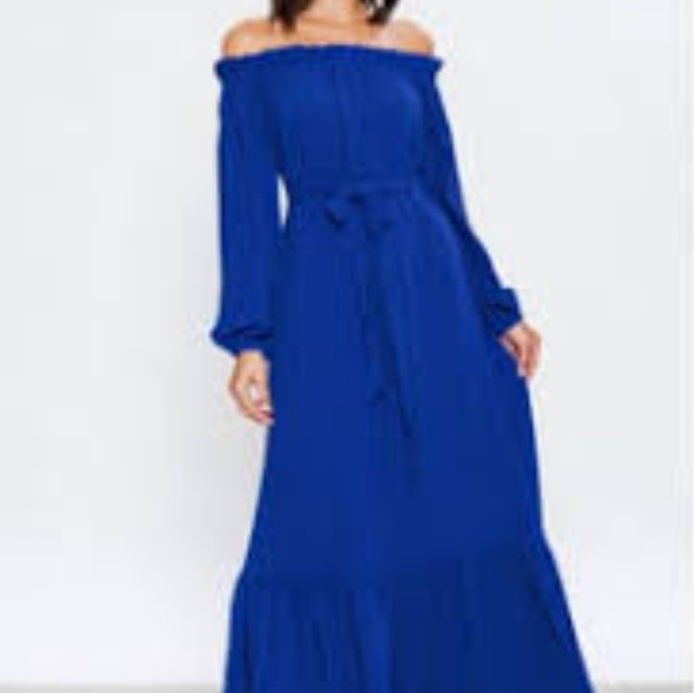 NWT Boutique Flying Tomato Royal Blue Dress
